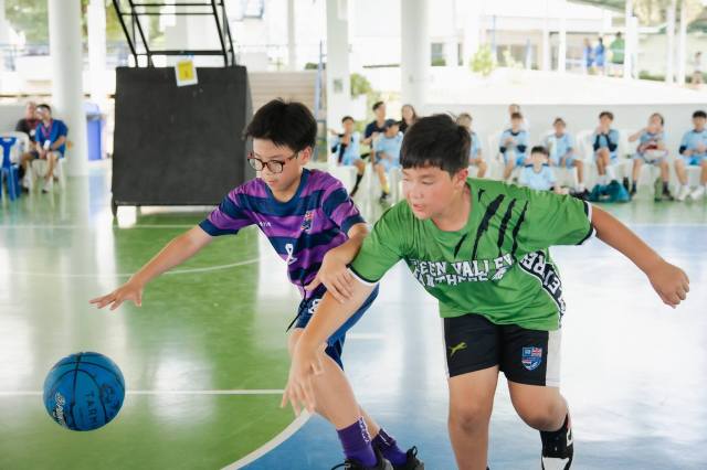basketball บาสเกตบอล คือกีฬาสำหรับเด็กที่อาศัยทักษะการตอบสนองของร่ายกาย