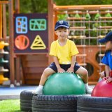 เครื่องเล่นในสนามเด็กเล่น ช่วยเสริมสร้างความแข็งแรงของกล้ามเนื้อ