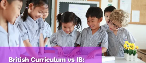 What is the difference between the British curriculum vs IB?