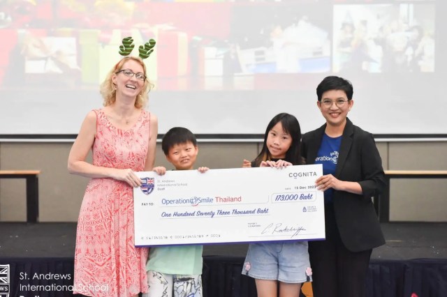 st.-andrews-dusit-donates-to-smile-foundation St. Andrews Dusit บริจาคแก่มูลนิธิสร้างรอยยิ้มและ BCHF