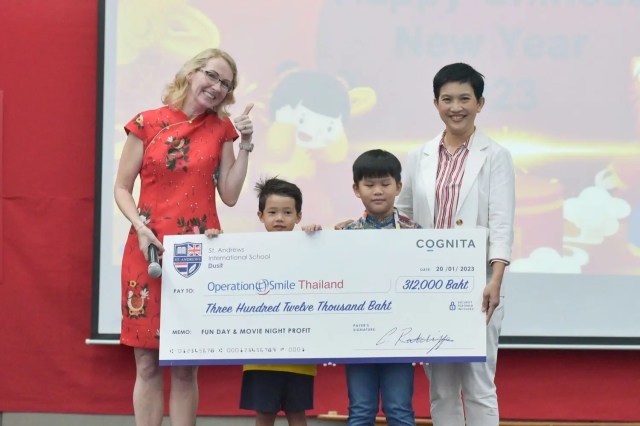 st.-andrews-dusit-fundraising-project โครงการระดมทุนของ St. Andrews Dusit ให้กับมูลนิธิสร้างรอยยิ้ม